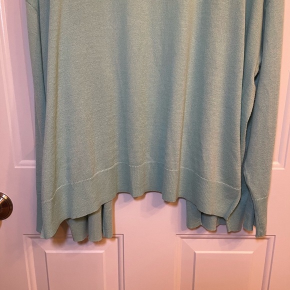 Joe Fresh Green Cardigan Sweater Relaxed Fit - Picture 4 of 6